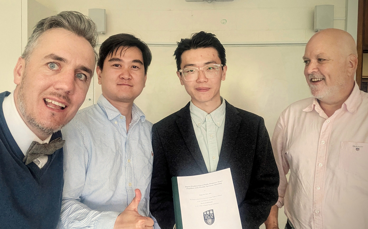 Hang Yin successfully defended his thesis at the PhD Viva on 24th June 2025. 
